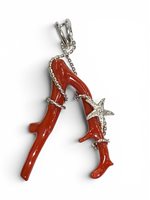 Colgante Mandile 1922 Mujer Coralli in Plata Corallo 2KK56565.4